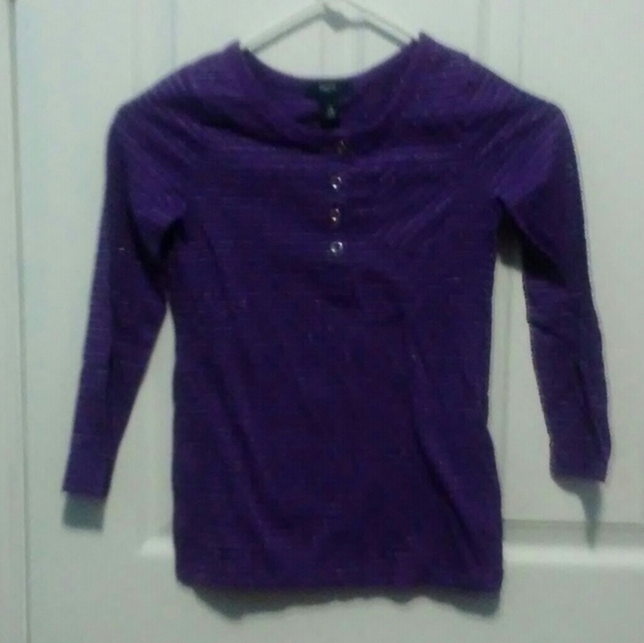 GAP Other - Blouse with stripes and glitter